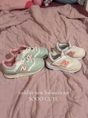 Got the girls these from @Journeys and I loveee them😍😍 #fyp #toddlershoes #newbalanceshoes #MomsofTikTok #trendingsound #toddlermom #girlmom #foryoupage #momof2 #toddlerfinds 