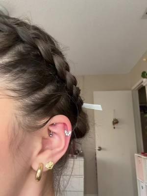 i want my conch and tragus next 😛#piercings #jewelry #nosepiercing #rookpiercing #cartilage #helixpiercing #nuggetpiercings #goldjewelry #earpiercings #nuggetjewelry #bellypiercing #bernice #bernicesgrwms #berniceemichellee #creatorsearchinsights 