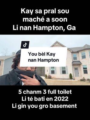 Si ou ap chaché you gro Kay konsa, kontaktem #ayisyentiktok🇭🇹 #haitientiktok  #kay #achtekay #haitianrealtor #vingeorgia #belkaygeorgia #ayisyennangeorgia #pouou #pourtoi #bellemaison #agentayisyen #realtorhaitien #soldbydarling 