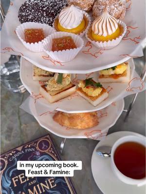 Afternoon tea is my favorite side quest so of course I wrote it into my fantasy novel 🫖📖✨ #afternoontea #hightea #teatok #BookTok #fantasybooktok #nycrestaurants #nycfood 