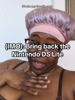 No because why was the Nintendo DS Lite the best gaming system we ever created, as a society? #gaming #nintendo #nintendodslite #consolegaming 