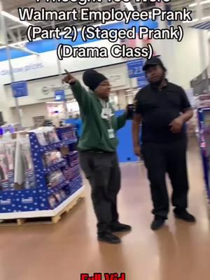 I Thought You Were Walmart Employee Prank 2 #funny #prank #comedy #gonewrong #walmart #stud #aggressive #drama #blackwomen 