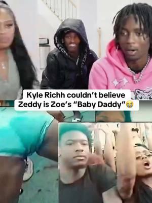 Bro was in shock😭 #zoespencer #kylerichh #streamclip #viral #foru 