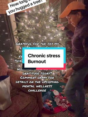 How long since you hugged a tree? Grateful for the joy my live Christmas tree gave me and many others during the 2024 holiday season Very often the little things turn out to be the big things How are you practicing SHOWING your gratitude today? This is one of the commitments I am making for the 2025 new year mental wellness challenge Celebrating the silver linings even when it's not always easy to recognize them Want to join me?  Comment happy and I will share the details. #stressresilience #feelbetternaturally #mentalwellnesslifestyle #nothingchangesifnothingchanges #thegutistheboss #makesleepyoursuperpower #chronicstresswillunaliveyou 