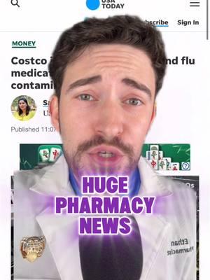 BREAKING NEWS! COSTCO COLD MEDICINE BEING RECALLED! #pharmacy #coldandfluseason #coldandflu #costco #fdarecall #millennialrx 