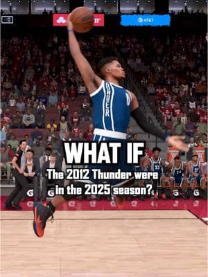 What if the 2012 okc Thunder played today? #NBA #nba2k #westbrook #harden #kd 