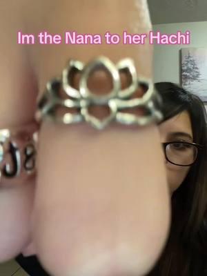 #fyp #nana #hachi #viviennewestwood #lotusflower #bestfriend #hardjewelry #layershaircut #blackandpink #rings #jewlery 