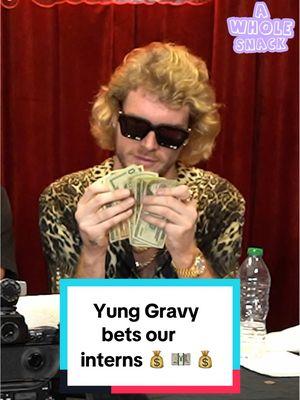 @Yung Gravy 🍯 put money that our interns wouldn’t eat this 100 yr egg and they… #yunggravy #centuryegg #mukbang #gravytrain 