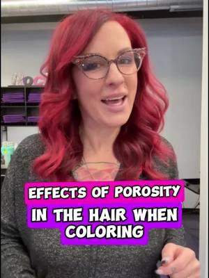 Stylists, ever felt like hair color just won’t stick, lightener’s being unpredictable, or treatments aren’t hitting like they should? The secret might be in the porosity! 👀 #HairPorosityTips  #hairporosity #lowporosity #highporosity #mediumporosity #Schaumburg #SchaumburgSalon #HairVideo #Hairstylist #Hairdresser #Salon #Cosmetologist #HairEducation #HairEducator #hairtalk #hairtiktok #hairtiktok2025 