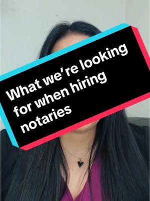 We hire over 1000 notaries every month! How can you stand out? Let me know if you have any questions!!#notaryirene #notary #notarypublic 