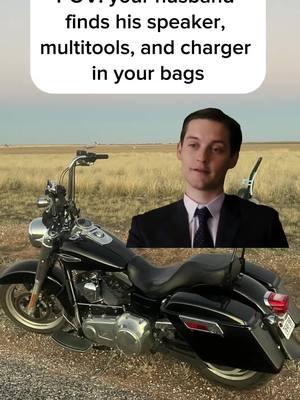 It’s borrowing as long as it gets returned. #CapCut #motorcycle #motorcycles #bikergirl #saddlebags #bagger #baggerlife #dynaswitchback #harleydavidson #harley #biketok 