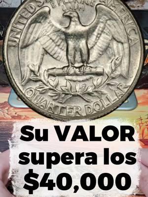 $40,000💰😲 Moneda Valiosa de 25 Centavos con ERROR #coins #monedas #numismatic #numismatics #colecciones #coleccionismo #rarecoins #monedasvaliosas #rarecoins #uscoins #coincollecting #usa🇺🇸 #eeuu #rarecoins #oldcoins #tesoros #treasurefinds #coleccionistas #latinosenusa  #coleccionables #mexicanos  #hispanosenusa #ecuador 