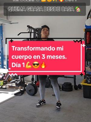 Día 1; TRANSFORMANDO MI CUERPO EN 3 MESES✨️💪😌🔥 Rutina quema grasa 1 min cada ejercicio 2 series✅️ DALE CON TODO😎🙌#paolahuertafitdancer #reelsfypシ #paratii 