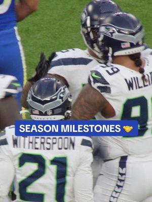 A few milestones to celebrate 🫶 #nflgameday #nfl #seahawks #dkmetcalf #randymoss #milestone 