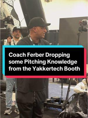 “You ever seen a pitcher go tap, tap, tap? I always thought it was that guy trying to mess with your timing or something like that. What you find out is that he’s trying to find his forefoot” Listen to @DJ Ferbs drop some pitching knowledge from #ABCA and the @YakkerTech booth🗣️ #pitching #pitchingmechanics #pitchingtraining #baseball #baseballtraining #baseballcoach #baseballlife #travelbaseball #collegebaseball #highschoolbaseball #MLB #yakkertech #baseballdad #baseballmom #baseballtiktoks #foryoupage 