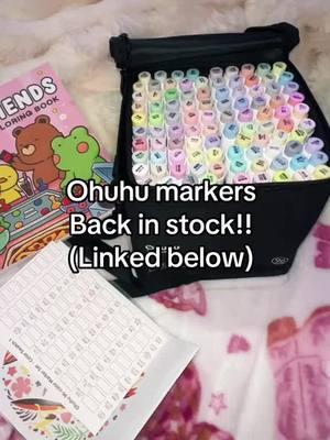 #markers #Coloring #OnSale #TikTokShop #Relatable #Trendy #ColorTherapy #ohuhumarkers #coloringbook @Ohuhuart 