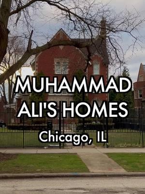 Muhammad Ali lived in these Chicago homes during an important time in his life. #muhammadali #chicagohistory #boxing 