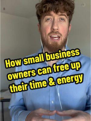 How small business owners can free up their time & not be trapped inside their business. #SmallBusiness #smallbusinessowner #profitability #management #leadership #businessconsulting #businesscoaching 