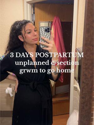 Get ready with me to go home 3 days postpartum💕 :: stayed a little longer in the hospital then we thought since I had an unplanned c section  #postpartum #postpartumdays #3dayspostpartum #laboranddelivery #csectionmom #postpartumjourney #getreadywithme #newborn #rainbowbaby #pregnancyjourney #csectionrecovery #postpartumrecovery 