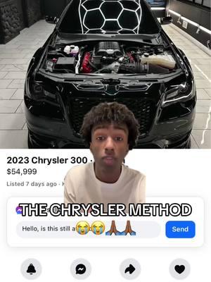 this is for educational purposes only🙏🏾😭 #chrysler #hellcat #chrysler300 #striker #stolencar #facebookmarketplace #car #cars #carsoftiktok #carguy #viral #fyp #comedy #funny #saintzabi 