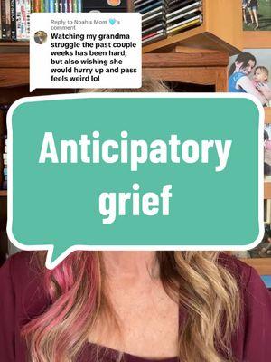 Replying to @Noah’s Mom 🩵 #grief #anticipation #anticipatorygrief #hospice #hospicenurse #education 