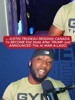 🚨JUSTIN TRUDEAU RESIGNS! CANADA To BECOME 51st State After TRUMP Just ANNOUNCED This At MAR-A-LAGO. #darealadogg #donaldtrump #theview #kamalaharris #elonmusk