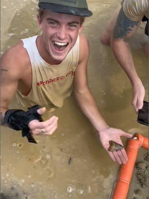 We found Great White Shark Teeth literally everywhere (and more) at @palmettofossils. Want to see exactly how we did it?? Check out our “Wilderness Jeff” YouTube channel! @Endless search #SHRKco #sharktooth #greatwhite #ancient #shark #sharks #fossil #southcarolina #rarefind 