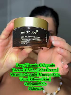 @Medicube US #medicube #vitaminccream #deepvitaccapsulecream #skincare #foryoupage 