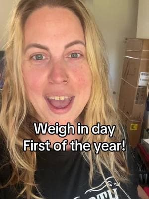 Happy weigh in day! Down almost a pound this week post holidays, I’m very happy with that! Officially down 63 pounds! #weighinday #losingweightjourney #weightlossjourney #smartscale #fitnessjourney #fitnessover40 #pcosweightloss 