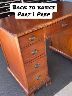 Furniture Painting Back to Basics: Part 1 Prep #paintedfurniture #painted #fixiebellepaint #homedecor #furnitureflip #flippingfurniture #furnitureprep #prepday #DIY #howto #series #homeimprovement 