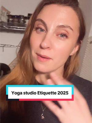 Yoga and fitness studio etiquette tips for the new year #yoga #yogateacher #yogateachersoftiktok #fitness #fitnessstudio #etiquette #etiquettetips #yogagirl #yogaflow #nyc #nyclife #fy #fyp #foryou #foryoupage #fypシ #fypシ゚viral #fypage #foryourpage #boutiquefitness #newyearsresolution #fitnessgoals #resolution 