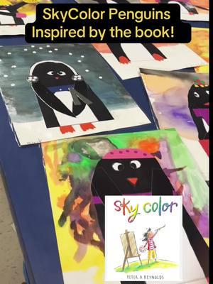 This is the perfect #winterproject and one of my #favorites !  This #kidart is a huge #kidpleaser!  There is a  #kidartist in the making in this #artclass with my #firstgrade students!                                   No work for you with my step by step illustrated PowerPoint presentation!  #artteacher #elementaryteacher #elementaryart #elementarystudents #artteachersoftiktok #artlesson #artlessons #artlessonsforkids @Blick @Sharpie 