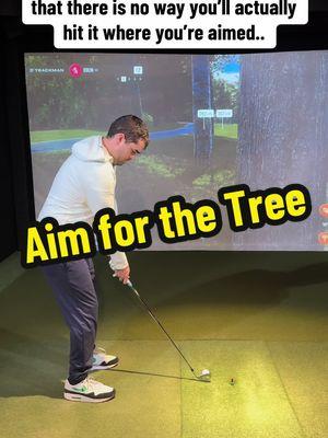 It works (almost) every time!  #Golf #IndoorGolf #SimGolf #Golfer #GolfHumor #GolfComedy #Rhoback #GolfFacts 