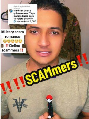 Replying to @reynaroman5 militares falsos. Por favor no mandes tarjetas de Apple or dinero a esa persona que conocistes por TikTok 🥺‼️🥺. Puedo ayudarte. #militaresfalsos #falsosmilitares #scam #scammer #scammers #onlinescammers #romancescam #militaryscamromance #militaryscam #estafa 