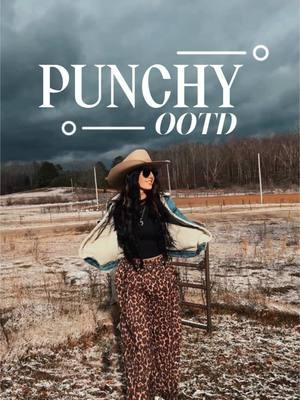 Punchy OOTD 🖤🤠  ~ if my personality had a sound, it would be this intro ✌🏼  #cider #ciderpants #punchy #western #westernfashion #leopardprint #Yallternative 