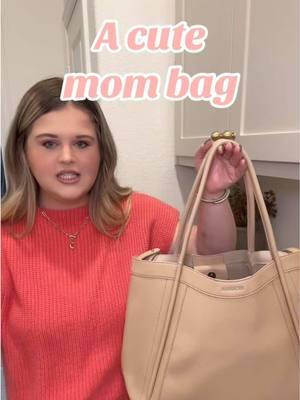 A cute mom bag that actually fits it all #mombag #momfind #momfinds #newbella 