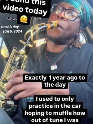 The progress is crazyyyyyyyy, remember to be patient and not give up too early #fyp #tenorsax #practice #sza #progress #stitch #ayearago #onthisday #lana 