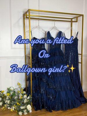 Which style would you wear ✨🌙 newest PROM Sherri hill dresses available at #gautier#largestdressstoreintexas #largestdressstore  #promdress #prom#prom2025 #promlook #promstyles #sherrihilldresses #gautierdresses #navybluedress #promplaylist #promtransition 