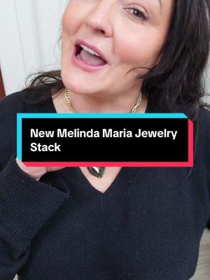 Use code VERONICA for 15% off. @MelindaMaria #mmambassador #melindamariajewelry #jewelrytok #necklacestack 