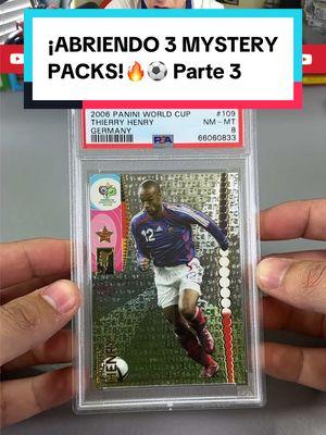 ¡MYSTERY PACK DE FÚTBOL!🔥⚽️ Parte 3 #football #packopening #soccercards #mysterypack #Soccer