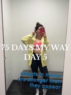 Can’t believe we’re getting close to completing the first week! #75daysmyway #75hard #75medium #75soft #75daychallenge #2025challenge #healthandwellness #nycvlog #dayinmylifevlog #sltnyc #lagree #pilates 