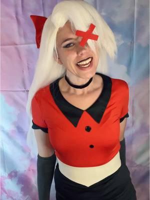 Giving Vaggie a small chance to have that little solo before I post the final part of the you didn’t know vid tonight. Full version I’ll drop Tuesday so no stops. 3 full min vid tomorrow evening. This is still the test set. When I finish sera and Emily’s halos I’m reshooting.  #hazbinhotel #youdidntknow #hellisforever #cosplay #hazbinhotelemily #hazbinhotelvaggie #vaggie #sera #charliemorningstar  #charliecosplay #vaggiecosplay #lute #comiccon