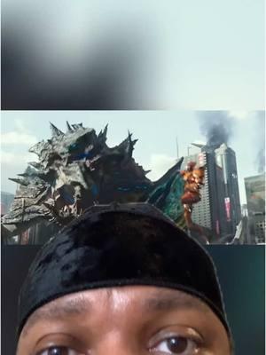 Nah like they barely one this fight lmao #monster #kaiju #pacificrim #movie 