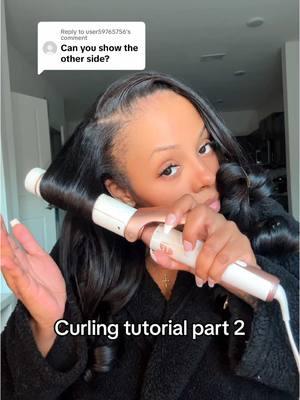 Replying to @user59765756 curling tutorial part 2 #sewin #leaveoutsewin #rawbundles #rawhair #bundledeals #atlantasewins #atlantahairstylist #atlantahair #sewinmaintenance #atlantawigmaker #traditionalsewin #closurewig #wigtok #wigmakersoftiktok #gluelesswig #gluelesswigs 