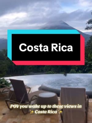 The best morning views are in Costa Rica  📧 Email me at destinationsbyjenna@hotmail.com to book! ☀️✈️ #fyp #ConSantanderConecto #traveltiktok #travelagent #useatravelagent #travellife #traveladdict #traveladvisor #vacation #honeymoon #honeymoontrip #couplestrip #vacation #family #familyvacation #thespringsresort #thespringscostarica #costarica #arenalvolcano #costarica🇨🇷 #bucketlist #bucketlisttravel 