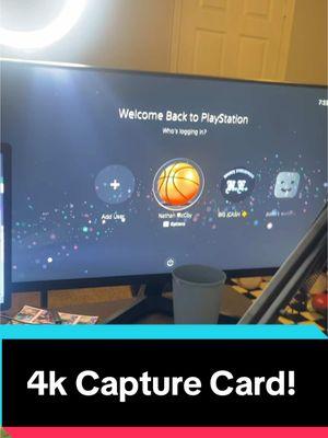 Capture Card! #streamer #capturecard #GamingOnTikTok #GamingSetup #gaming #4k 