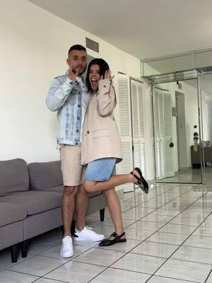 Ningún novio fue obligado a hacer este video 🙂 . . . . . . #coupleoutfit #couplegoals #couplestiktok #ootdinspo #grwus #fashiontiktok #fashioninspo #couplestyle #couplelove 