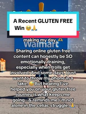 What’s a GLUTEN FREE WIN you’ve had lately? One of mine 🥹🫶 #glutenfree #celiacdisease #celiac #glutenintolerance #celiactiktok #autoimmunedisease #foodallergy #glutenfreelife #celiacawareness #nogluten #glutenfreefood #glutenfreedessert #bloggerlife #glutenfreesnacks #coeliacdisease 