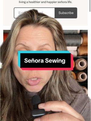 I started sewing - wanna join me? #senoraera #senoralife #senora #sewing #homemade #zerowaste 