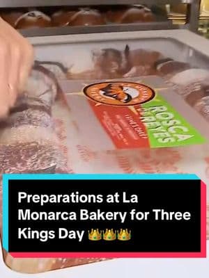 Michelle Valles stopped by La Monarca Bakery in Huntington Park this morning to show us how they prepared for Three Kings Day with the Rosca de Reyes 👑👑👑 #nbcla #RoscaDeReyes #ThreeKingsDay #HuntingtonPark 